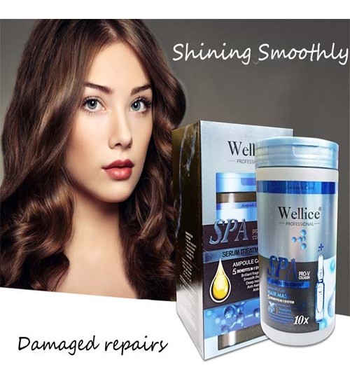 New Wellice Professional SPA Pro-V Collagen Ampoule Care Hair Serum Treatment